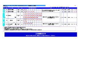 2023年度1月スタート定期教室プール空き状況のサムネイル