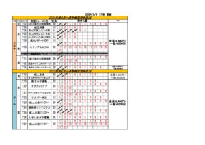 2024年度通年 (空き状況)3.8のサムネイル